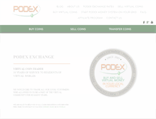 Tablet Screenshot of podex.info